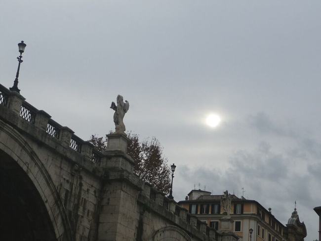 Ponte Sant'Angelo, Partenza, il Sole